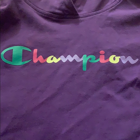 Purple Champion Hoodie - Picture 2 of 5